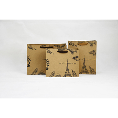 comprar Roupas duráveis Bolsas de papel de vestuário Bolsas de compras personalizadas Sustentáveis online manufacture