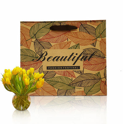 comprar Sacos de papel de punho torcido cinza-púrpura Sacos de embalagem de retalho personalizados 250g 300g online manufacture