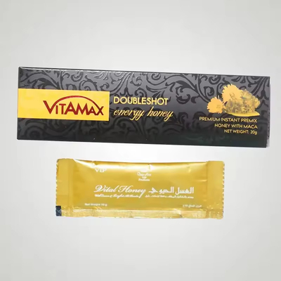 Royal Honey Seal Foil de alumínio puro Saco laminado de melhora de comprimidos de rinoceronte Embalagem