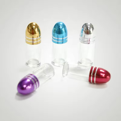 Cápsulas de pílulas transparentes personalizáveis para armazenamento seguro e fácil consumo