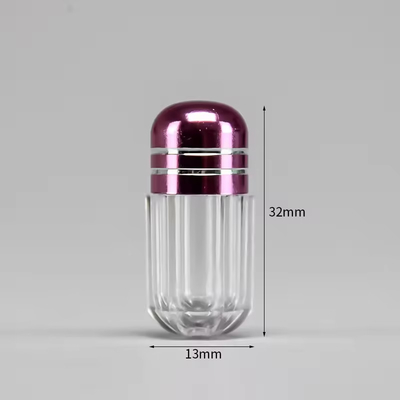 Nutracêuticos claros cápsulas de pílulas vazias em forma oval para design personalizado