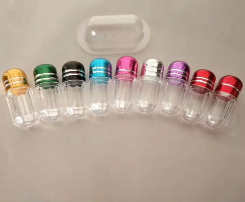 Cápsula vazia personalizada clara para segurança hipoalergénica em produtos nutracêuticos