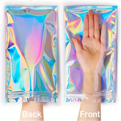 Bolsas laminadas de papel de alumínio impresso por encomenda para lanches frescos Armazenamento à prova de odor