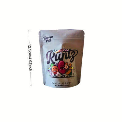 3.5 Mil Mylar Zipper Bag Resistente a perfuração Snack Food Bags Seal de calor