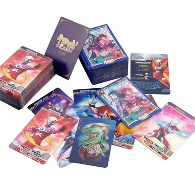 Cartão de Souvenirs 3D Lenticular de acabamento fosco com laminação brilhante