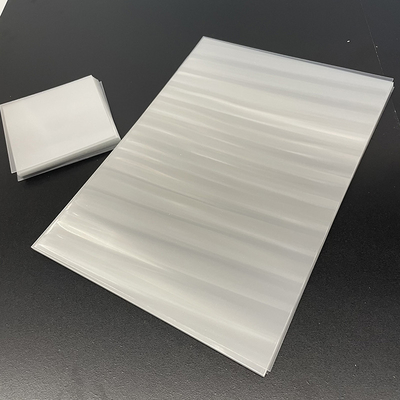 0.6mm 75 LPI folha lenticular 101.6*101.6mm tamanho 10 peças/saco folha lenticular