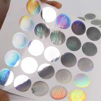 Rótulo anti-falsificação resistente à temperatura com protecção UV para impressão segura